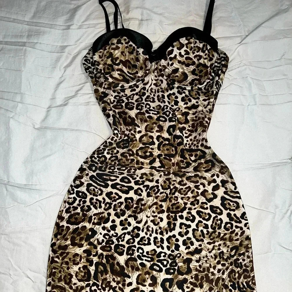 Leopard Print Dress